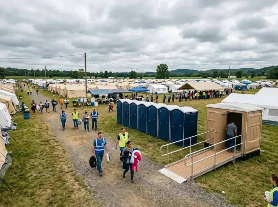 disaster-relief-camp-restrooms-010 — frequently asked questions, Dumpster & Portable Bathrooms Rental in Douglas, WY
